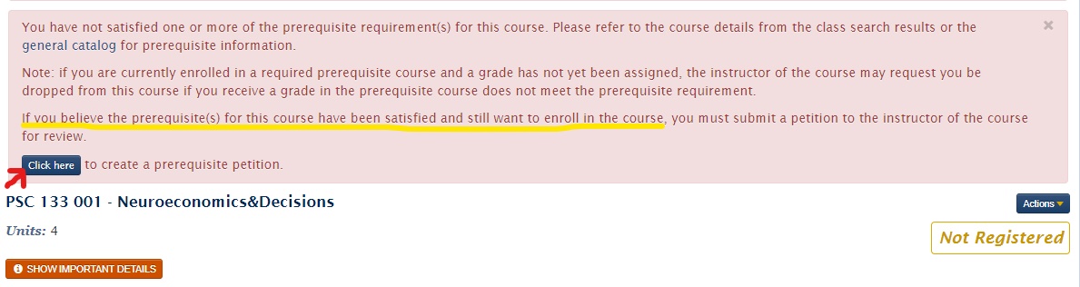 Error Message