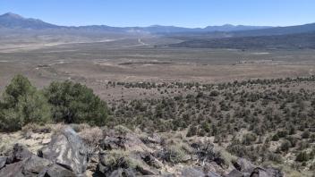 A beautiful view from the mesa.