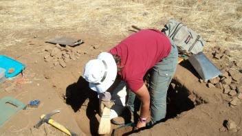 Christine Excavates at CA-MRP-1881
