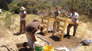 Excavation at Longhorn