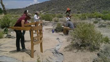 Excavation site.