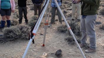 GNSS lessons at sunrise.