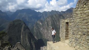 Greg at Machu Pichu.