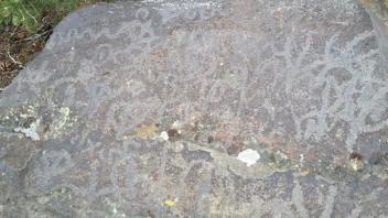 Rock art.