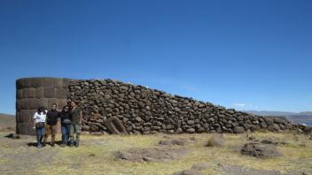 The Inca chulpas were constructed with ramps. Kusy, Julio, Martha, and Dany.