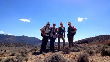 The female members of Team Mountain Sheep.
