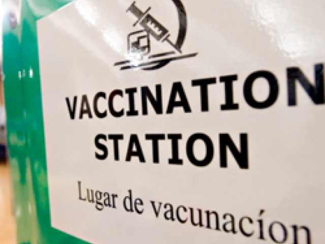vaccination station